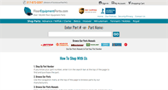 Desktop Screenshot of floorequipmentparts.com
