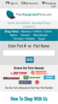 Mobile Screenshot of floorequipmentparts.com